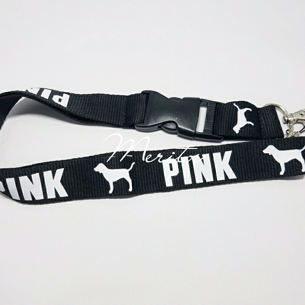 PINK lanyard/keychain